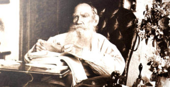 Leo Tolstoy, Russian novelist