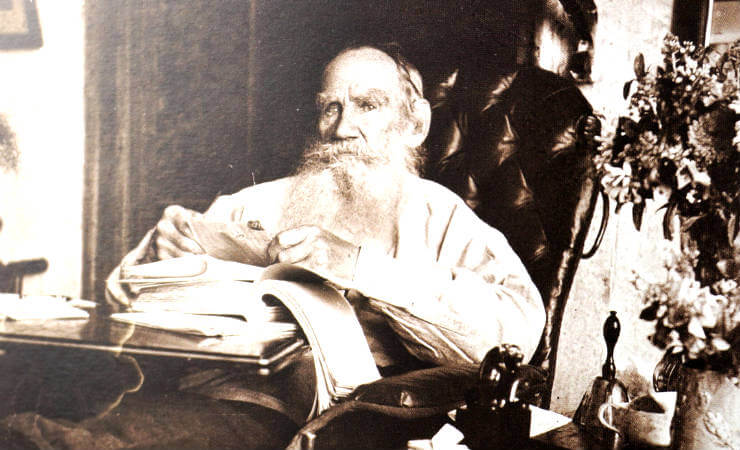 Leo Tolstoy, Russian novelist
