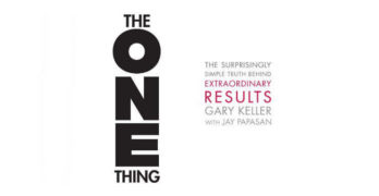 The One Thing by Keller and Papasan
